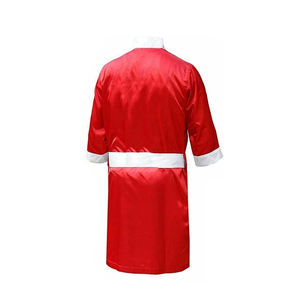 2024 Customized Kick <b>Boxing</b> Full Length Satin <b>Boxing</b> <b>Robe</b> High Quality Latest Designs <b>Boxing</b> <b>Robe</b> - Product Image 6