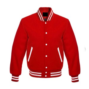 Vente en gros sur mesure faite par paragon vêtements pakistan usine letterman veste avec grossiste - Product Image 6