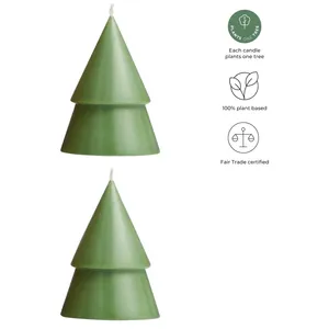 Bougie originale et écologique pour arbre de Noël, décorations de Noël uniques et durables, gadgets - Product Image 3