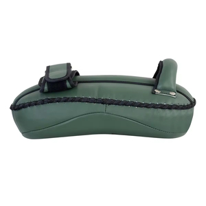 Protège-tibias en cuir PU durable – Équipement d'entraînement léger et écologique pour la boxe et le kickboxing, pratique de fitness sécurisée - Product Image 2