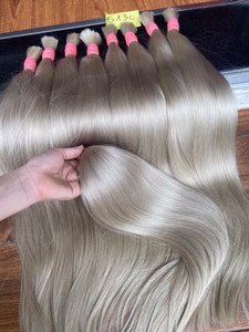 Extensions de cheveux humains Cheveux slaves Russie Couleur Cheveux lisses soyeux 613C avec prix de gros meilleure qualité - Product Image 3