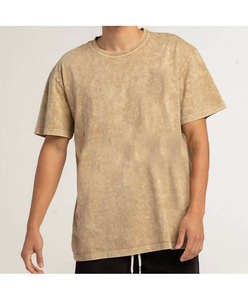 เสื้อยืดผู้ชายทรงโอเวอร์ไซส์ ดีไซน์เรียบง่าย โลโก้ด้านหน้า แขนสั้น ระบายอากาศ แห้งเร็ว คุณภาพสูง เหมาะสำหรับเล่นกีฬา - Product Image 1