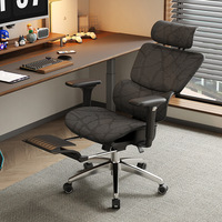 Chaise ergonomique adaptative à soutien lombaire |   Maille de dragon |   155 °   Recliner |   Accoudoir 6D |   Chaise de bureau avec soutien postural
