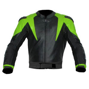 Vestes de moto de bonne qualité en gros, vêtements de motocross, vêtements de course automobile, veste de moto en polyester et cuir, veste de motocross - Product Image 5