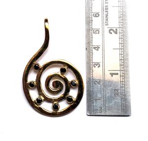 <b>Top</b> Selling 7 Chakra <b>Bohemian</b> Style Multi-Stone Pendant Bezel Setting Brass Jewelries for Yoga Practice - Product Image 1