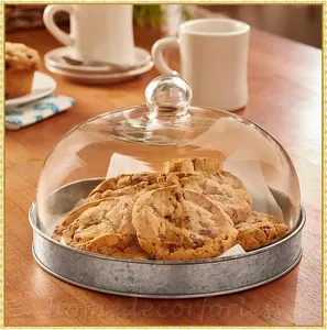 Soporte de Hierro para Tartas con Cúpula para Eventos de Celebración, Ideal para Bodas, Fiestas, Hogar y Restaurantes, Exhibición a Precio Mayorista en India - Product Image 2