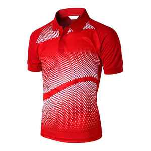 Polo de qualité supérieure pour hommes Chemises de sublimation Nouveau tissu en toile Concevez votre propre style à vendre T-shirt polo de sublimation pour hommes - Product Image 4