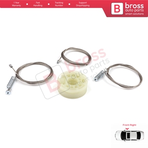BWR5252 Power Window Regulator Repair Kit Front Right for Ceed Cee'd MK2 JD 2012-2018 5-Door 82460A2710 - Product Image 3