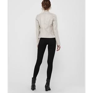 Veste en cuir véritable matelassée respirante d'hiver de haute qualité à manches longues pour femmes, tenue décontractée, longueur régulière, prix raisonnable - Product Image 4