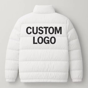 Custom Lightweight Quilted Puffer <b>Jacket</b> <b>Warm</b> Zip Up Outerwear Plus Size OEM Wholesale Manufacturer - Product Image 3