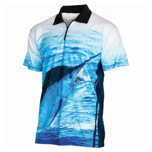 Camisa de pesca de tela de la mejor calidad, diseño personalizado, manga larga, Jersey de pesca de secado rápido a la venta - Product Image 3