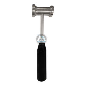 Instrument chirurgical orthopédique en acier inoxydable avec manche en silicone de 24 cm, tête de 9 pouces, taille 38 x 32 mm - Product Image 3