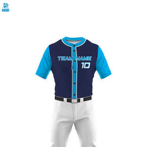 Uniforme de softball confortable et très vendu, qualité supérieure, 100% polyester, séchage rapide, léger, respirant, vêtements de sport pour adultes - Product Image 3