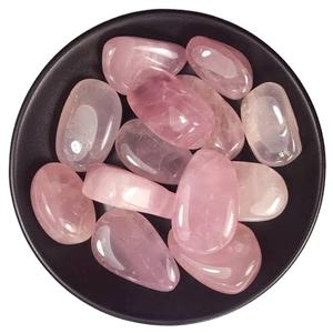 Fábrica al por mayor de cuarzo rosa Natural piedra caída Reiki curación meditación cristal Feng Shui energía divina recuerdo - Product Image 1