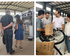 Thiết bị từ xa xử lý sự cố cho ăn tự động kim loại tấm cách nhiệt Polyurethane máy - Product Image 4