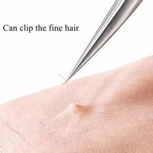 แหนบต่อขนตาแบบกำหนดโลโก้ได้เอง,แหนบขนตาหัวแหลมบรรจุภัณฑ์เคส Whit ปี2022Top - Product Image 3