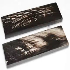 Écailles de corne naturelle pour la fabrication de couteaux, matériau de manche durable, fabriqué à la main en Inde - Product Image 2