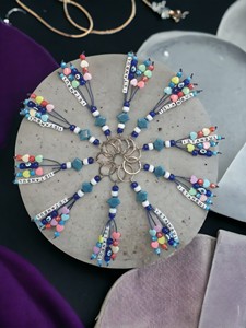Porte-clés avec perle anti-mal - Product Image 1