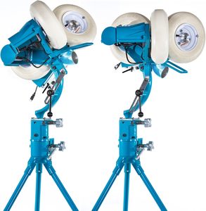 Machine à lancer de baseball BP3 de qualité supérieure avec fonction changeup, machine à lancer à 3 roues de pointe, vitesses de lancer de 40 à 90 mph - Product Image 2