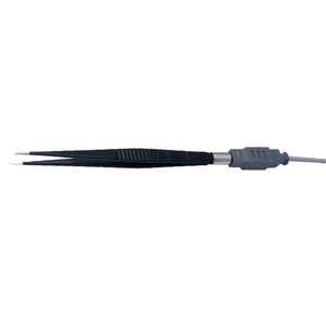 Gran oferta, pinzas bipolares de plástico de acero inoxidable de alta temperatura, instrumentos quirúrgicos curvos rectos sin palo eléctricos, excelente - Product Image 6