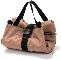 Sac de ceinture à outils en rouleau de toile robuste Kit de tri d'électricien pliant multi-poches avec matériel de transport facile Options OEM