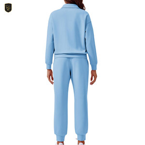 Ensemble deux pièces pour femme, hiver, 100% coton, coupe classique, vêtements de maison, tenue décontractée, vêtements de nuit, confortable, respirant, vêtements tendance - Product Image 2