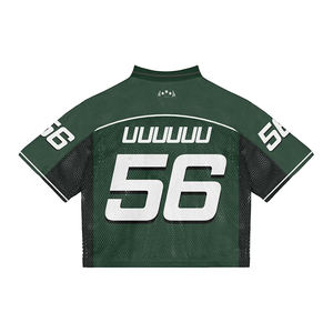 Camiseta de Malla de Poliéster de Alta Calidad 100%, Uniforme Deportivo Personalizado para Equipos, Impresión por Transferencia de Calor, Transpirable, Talla Grande, Holgada - Product Image 4