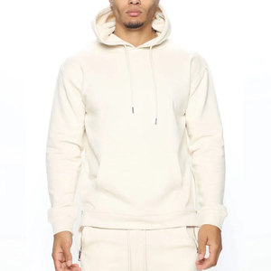 Survêtements 2 pièces unisexe avec logo personnalisé en molleton de coton survêtements de maternité à motif uni pour hommes - Product Image 2