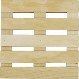 Assiettes en bois écologiques, support carré décoratif pour boissons chaudes et froides, blocs de construction empilables, bricolage, maison, restaurant - Product Image 4