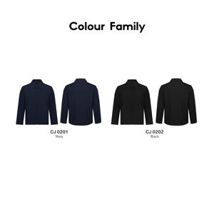 แจ็กเก็ตแขนยาวสำหรับ CJ02เสื้อแจ็กเก็ตมีซิปเต็มตัวทำจาก160gsm โพลีเอสเตอร์น้ำหนักเบาย้อมสีเป็นมิตรกับสิ่งแวดล้อม - Product Image 5