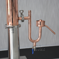 10L 20L 30L Op maat gemaakte kleine koperen pot still voor whisky, brandewijn, wodka en gin