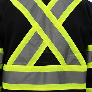 Sweat-shirts réfléchissants LED haute visibilité, étanches, classe 1 ANSI, les plus vendus, à prix bas, avec logo personnalisé, OEM, vente en gros - Product Image 6