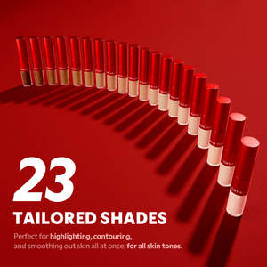 Glide Hide Creamy Liquid Concealer Palette Creamy Moisturizing Blurring Cover สำหรับรอยคล้ำใต้ตาไวท์เทนนิ่งแต่งหน้าอย่างเป็นธรรมชาติสำหรับใบหน้า - Product Image 5