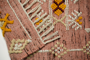 Modern Plush Kilim Rug Handwoven Traditional Carpet Design <b>Washable</b> Immersing Your Home Timeless Cultural Craftsmanship Factory - Product Image 2