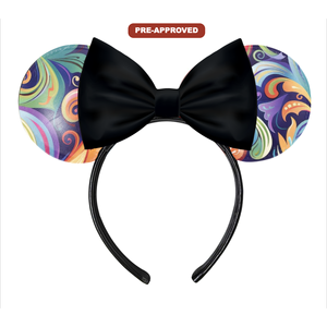 Ella. Accesorios Personalizados de Fábrica Directa: Diadema con Orejas de Ratón y Lazo, Diseño Pre-Aprobado, Hecho a Medida - Product Image 1