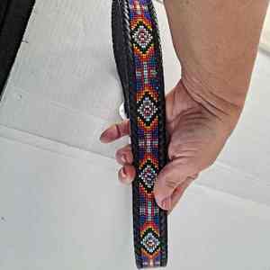 Exquisito cinturón de cuentas hecho a mano con detalles de perlas y diamantes de imitación para uso formal - Product Image 4