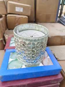 Haute qualité mosaïque verre bougeoir décoratif votif pour décorations Festival décor à la maison pièce maîtresse cadeaux accessoires - Product Image 5