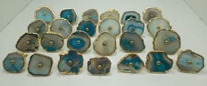 Bouton de porte en pierre d'agate fabriqué à la main Poignée décorative de qualité supérieure avec une beauté naturelle intemporelle et un attrait élégant - Product Image 6