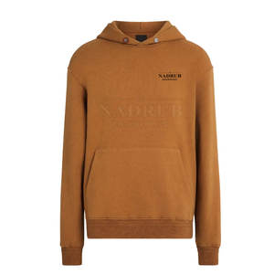 Prix de gros du service OEM Sweats à capuche à épaules tombantes Basics Sweats à capuche légers à épaules tombantes de couleur unie - Product Image 1