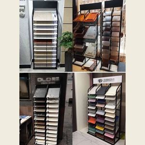 Tùy Chỉnh Hai Mặt Có Thể Gập Lại Kim Loại Gốm Gạch Hiển Thị Giá Dễ Dàng Lắp Ráp Có Thể Điều Chỉnh Chiều Cao Mẫu Kệ Cho Bình Thường Gạch - Product Image 3