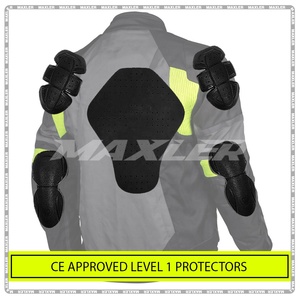 Chaqueta de Motocicleta Corta de Tela Urban Fit, Producción de Fábrica OEM para Uso Comercial - Product Image 3