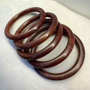 Trendy Wooden Bangles Boho Style Handmade Jewelry for Women <b>Girls</b> and <b>Gifting</b> - Product Image 4