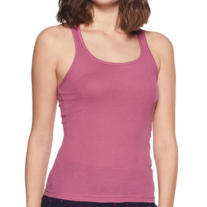 Nueva camiseta sin mangas de verano para mujer, chaleco de punto con cuello redondo, Camiseta básica Sexy para mujer, camisetas sin mangas negras acanaladas con hombros descubiertos, camisetas informales - Product Image 4