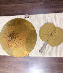 Artisan Lotus Leaf <b>Hat</b> Ideal for Resort Wear and Nature Inspired Fashion Collections - Product Image 4