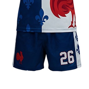 Maillots de football thaïlandais personnalisés en gros – Respirants, séchage rapide, manches courtes, unisexe, style classique rétro, ensemble vintage - Product Image 6