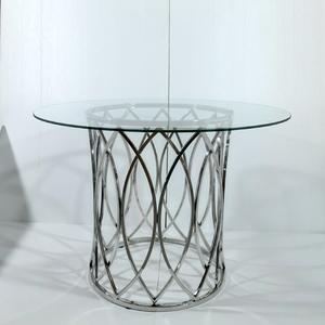 Centre de table fer verre clair matériel Style moderne salon forme d'arbre article couleur or 20x20x30 pouces - Product Image 4