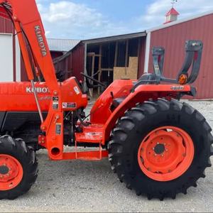 Para Tractor de Ruedas Mini L4400 45HP 4WD con Transmisión por Engranajes, Cargador Frontal y Retroexcavadora, Nuevo, Motor de 4 Tiempos, Herramientas de Jardín de Acero - Product Image 6