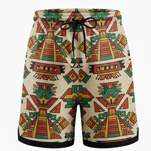 Pantalones Cortos Deportivos de Malla Sublimada para Hombre, Uniformes de Baloncesto Ligeros con Gráficos Personalizados y Números de Jugador - Product Image 1