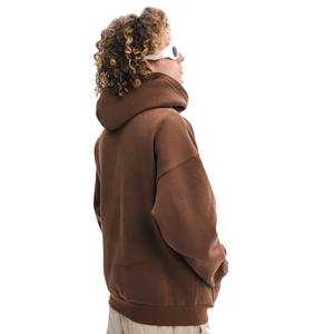 เสื้อฮู้ดพิมพ์ลายพัฟโฟมมีซิป400 GSM เสื้อฮู้ดพิมพ์ลายพัฟโลโก้ที่กำหนดเองฤดูหนาว - Product Image 3