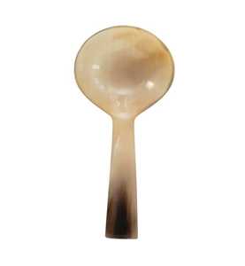 Cuchara de cena de cuerno de búfalo indio hecha a mano Estilo de Ángel único Hecho a mano en la India por Artesanías de media luna - Product Image 4
